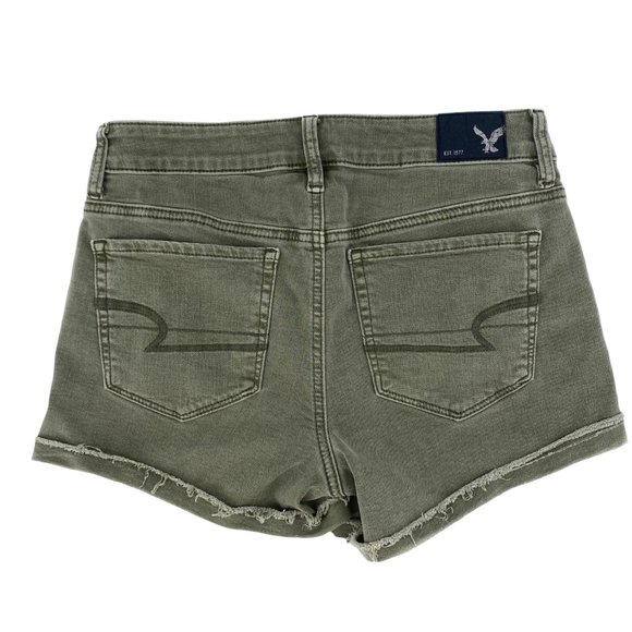 AEO/AMERICAN EAGLE Denim x Hi-Rise Shortie - Picture 4 of 14